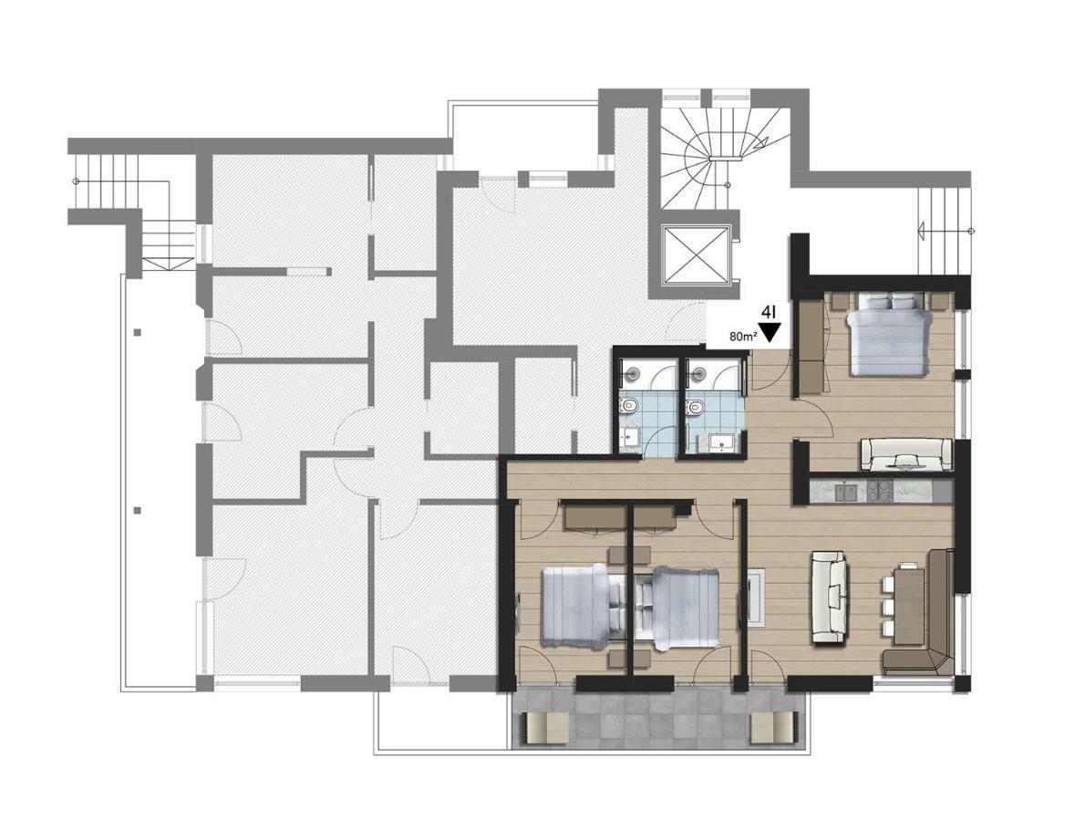 Residence Magdalena Ортизей Екстериор снимка